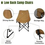 2 Pack Camping Beach Chairs Adjustable Backrest Sand Chair with Carrying Bag for Outdoors,Camping,Hiking,Beach,Picnic 2 Pack Camping Beach Chairs Adjustable Backrest Sand Chair with Carrying Bag for Outdoors,Camping,Hiking,Beach,Picnic