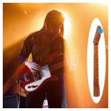 22-Fret Replacement Neck for Tele Electric Guitar, Polished Finish, Bone Nut, Brown 22-Fret Replacement Neck for Tele Electric Guitar, Polished Finish, Bone Nut, Brown