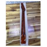 22-Fret Replacement Neck for Tele Electric Guitar, Polished Finish, Bone Nut, Brown 22-Fret Replacement Neck for Tele Electric Guitar, Polished Finish, Bone Nut, Brown