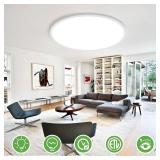 zemty 20 inch LED Flush Mount Ceiling Light, 50W 5000lm Large Light Fixture, 3 Color Temperature in One 3000k 4500k 6000K Round Modern Ceiling Lamp for Bedroom Kitchen Dining Room (White) zemty 20 inch LED Flush Mount Ceiling Light, 50W 5000lm Large Light Fixture, 3 Color Temperature in One 3000k 4500k 6000K Round Modern Ceiling Lamp for Bedroom Kitchen Dining Room (White)
