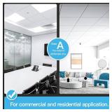 Art3d 12-Pack Smooth Drop Ceiling Tile 2ft x 2ft - Fire-Rated, Waterproof, Reusable - Premium PVC, No Sag and Breakage - Cover 48 Sq. Ft, White Art3d 12-Pack Smooth Drop Ceiling Tile 2ft x 2ft - Fire-Rated, Waterproof, Reusable - Premium PVC, No Sag and Breakage - Cover 48 Sq. Ft, White