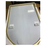 Retails for $160! FORBATH Large Arched Wall Mirror 48x36 Inch, Gold Arch Bathroom Mirror with Aluminum Frame, Arched Mirror for Dresser, Fireplace,Entryway,Home Decor,Hanging or Leaning Against Wall Retails for $160! FORBATH Large Arched Wall Mirror 48x36 Inch, Gold Arch Bathroom Mirror with Aluminum Frame, Arched Mirror for Dresser, Fireplace,Entryway,Home Decor,Hanging or Leaning Against Wall