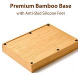 Umilife Large Kitchen Drawer Organizer, 19'x19' Silverware Utensils Organizer, 2.5' High for Large Deep Drawers, Bamboo Flatware Holder with Thick Frames, Sturdy Kitchen Organization Tray Umilife Large Kitchen Drawer Organizer, 19'x19' Silverware Utensils Organizer, 2.5' High for Large Deep Drawers, Bamboo Flatware Holder with Thick Frames, Sturdy Kitchen Organization Tray