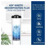 3-Stage Whole House Water Filter Set Replacement Pack with Sediment, KDF High Capacity, Carbon Block Cartridge Filters, 20 x 4.5 inch, 3 Count (Pack of 1) 3-Stage Whole House Water Filter Set Replacement Pack with Sediment, KDF High Capacity, Carbon Block Cartridge Filters, 20 x 4.5 inch, 3 Count (Pack of 1)