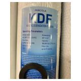 3-Stage Whole House Water Filter Set Replacement Pack with Sediment, KDF High Capacity, Carbon Block Cartridge Filters, 20 x 4.5 inch, 3 Count (Pack of 1) 3-Stage Whole House Water Filter Set Replacement Pack with Sediment, KDF High Capacity, Carbon Block Cartridge Filters, 20 x 4.5 inch, 3 Count (Pack of 1)