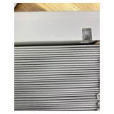 LOTUS & WINDOWARE Cordless Faux Wood Blinds, 29' Wide x 72' Long,Smooth,Light Gray, 2 Inch Horizontal Blinds for Living Room, Bedroom, Interior Door Windows LOTUS & WINDOWARE Cordless Faux Wood Blinds, 29' Wide x 72' Long,Smooth,Light Gray, 2 Inch Horizontal Blinds for Living Room, Bedroom, Interior Door Windows