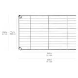 Amazon Basics 4-Shelf Steel Wire Rack, approx. 33' x 15' (actual dimensions may vary), Black | Sturdy, Adjustable, Easy Assembly, Storage Amazon Basics 4-Shelf Steel Wire Rack, approx. 33' x 15' (actual dimensions may vary), Black | Sturdy, Adjustable, Easy Assembly, Storage