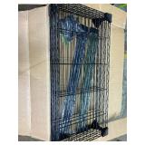 Amazon Basics 4-Shelf Steel Wire Rack, approx. 33' x 15' (actual dimensions may vary), Black | Sturdy, Adjustable, Easy Assembly, Storage Amazon Basics 4-Shelf Steel Wire Rack, approx. 33' x 15' (actual dimensions may vary), Black | Sturdy, Adjustable, Easy Assembly, Storage