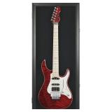 Retails for $150! DisplayGifts approx. 21.5' x 44.5' Electric Guitar Display Case Cabinet Shadow Box with Guitar Hanger Stand, Lockable UV Protection Black Felt Interior with Black Frame Retails for $150! DisplayGifts approx. 21.5' x 44.5' Electric Guitar Display Case Cabinet Shadow Box with Guitar Hanger Stand, Lockable UV Protection Black Felt Interior with Black Frame