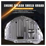 74112-TLA-A01 Aluminum Engine Splash Shield Guard with mounting Screws Compatible with Honda CRV EX EXL 2017-2022 1.5L L4,Replace:74112-TLA-A01,74112TLAA01 74112-TLA-A01 Aluminum Engine Splash Shield Guard with mounting Screws Compatible with Honda CRV EX EXL 2017-2022 1.5L L4,Replace:74112-TLA-A01,74112TLAA01