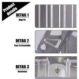 74112-TLA-A01 Aluminum Engine Splash Shield Guard with mounting Screws Compatible with Honda CRV EX EXL 2017-2022 1.5L L4,Replace:74112-TLA-A01,74112TLAA01 74112-TLA-A01 Aluminum Engine Splash Shield Guard with mounting Screws Compatible with Honda CRV EX EXL 2017-2022 1.5L L4,Replace:74112-TLA-A01,74112TLAA01