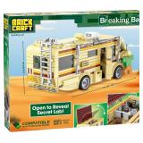 Brickcraft Officially Licensed Breaking Bad RV Building Kit (477 Pieces) Walter White s Rolling Camper Van Set with Secret Lab Interior, TV Show Collectible Model, Display Toy for Fans and Adults Brickcraft Officially Licensed Breaking Bad RV Building Kit (477 Pieces) Walter White s Rolling Camper Van Set with Secret Lab Interior, TV Show Collectible Model, Display Toy for Fans and Adults