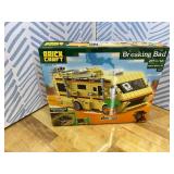 Brickcraft Officially Licensed Breaking Bad RV Building Kit (477 Pieces) Walter White s Rolling Camper Van Set with Secret Lab Interior, TV Show Collectible Model, Display Toy for Fans and Adults Brickcraft Officially Licensed Breaking Bad RV Building Kit (477 Pieces) Walter White s Rolling Camper Van Set with Secret Lab Interior, TV Show Collectible Model, Display Toy for Fans and Adults