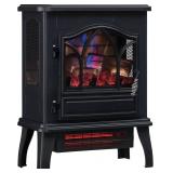Retails for $135! duraflame 3D Infrared Quartz Electric Fireplace Stove Heater, Black Retails for $135! duraflame 3D Infrared Quartz Electric Fireplace Stove Heater, Black