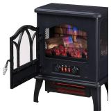 Retails for $135! duraflame 3D Infrared Quartz Electric Fireplace Stove Heater, Black Retails for $135! duraflame 3D Infrared Quartz Electric Fireplace Stove Heater, Black