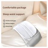 Lumbar Pillow for Sleeping,Sleeping Back for Sleep with Ergonomic Design & Breathable Ice Cotton Fabric, Ideal for Bed, Side & Back Sleepers Lumbar Pillow for Sleeping,Sleeping Back for Sleep with Ergonomic Design & Breathable Ice Cotton Fabric, Ideal for Bed, Side & Back Sleepers