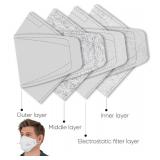 BOTN youth fit 11Pcs KF94 Protective and Safety Face Mask, 4-Layer Filter and 3D Design, Adjustable Strap and Premium Quality Made in Korea (White, Medium) BOTN youth fit 11Pcs KF94 Protective and Safety Face Mask, 4-Layer Filter and 3D Design, Adjustable Strap and Premium Quality Made in Korea (White, Medium)