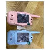 Video Walkie Talkie Toys for Kids, Boys and Girls - 2 Pack Rechargeable Video Intercom Kid Walkies Talkies - Christmas Birthday Gifts for Kids Family Games, Outside, Camping, Hiking (Blue/Pink) Video Walkie Talkie Toys for Kids, Boys and Girls - 2 Pack Rechargeable Video Intercom Kid Walkies Talkies - Christmas Birthday Gifts for Kids Family Games, Outside, Camping, Hiking (Blue/Pink)