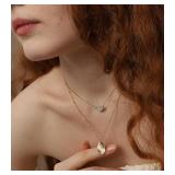 OZEL JEWELRY & GIFT Layered Gold Necklaces for Women - Crystal Colorful Delicate Cutting Pendant Necklace - 18K Gold Plated - Birthday Gifts (Made in Korea) OZEL JEWELRY & GIFT Layered Gold Necklaces for Women - Crystal Colorful Delicate Cutting Pendant Necklace - 18K Gold Plated - Birthday Gifts (Made in Korea)