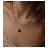 Layered Choker Necklaces Handmade Multilayer Adjustable Layering Chain Gold Plated Necklaces Set for Women Layered Choker Necklaces Handmade Multilayer Adjustable Layering Chain Gold Plated Necklaces Set for Women