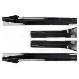 Retails for $395! Compatible with 20 21 22 23 24 Tesla Model Y Style Panels Lip Splitters Spoiler Bumper Body Kit 4Pcs Side Skirts Car Accessories(Glossy Black) Retails for $395! Compatible with 20 21 22 23 24 Tesla Model Y Style Panels Lip Splitters Spoiler Bumper Body Kit 4Pcs Side Skirts Car Accessories(Glossy Black)