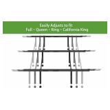 Retails for $126! Bed Slats Center Support System - 3 Cross Rails and 6 Adjustable Legs,Replacement Support Legs for Full,Queen and King,California King Metal/Wood/Upholstered Bed Retails for $126! Bed Slats Center Support System - 3 Cross Rails and 6 Adjustable Legs,Replacement Support Legs for Full,Queen and King,California King Metal/Wood/Upholstered Bed