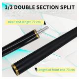 Carbon Fiber Pool Cue Stick 9.5mm Low Deflection Pool Stick Cue Stick Billiard Pool Cue Stick for Home Bars Pool Halls,Blue1 Carbon Fiber Pool Cue Stick 9.5mm Low Deflection Pool Stick Cue Stick Billiard Pool Cue Stick for Home Bars Pool Halls,Blue1