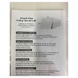 Premium PVC Smooth Drop Ceiling Tiles 2ft x 2ft - Waterproof, Fire-Rated, Washable, Drop in Installation - No Rot, No Sag, 12-Pack Cover 48 Sq. Ft, White Premium PVC Smooth Drop Ceiling Tiles 2ft x 2ft - Waterproof, Fire-Rated, Washable, Drop in Installation - No Rot, No Sag, 12-Pack Cover 48 Sq. Ft, White