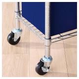 Amazon Basics Adjustable Clothes Rack for Handing, Double Hanging Rod Garment Rolling Closet Clothing Organizer, Chrome, 36' x 14' x 72' Amazon Basics Adjustable Clothes Rack for Handing, Double Hanging Rod Garment Rolling Closet Clothing Organizer, Chrome, 36' x 14' x 72'