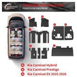 Retails for $150! Floor Mats Compatible with 2022-2025 2026 Kia Carnival 8 Seater MPV No Hybrid&Prestige Trunk Liner Cargo Liner Cargo Mat 2024 Carnival Accessories (Floor Mats+Trunk Mat+Backrest Mats Retails for $150! Floor Mats Compatible with 2022-2025 2026 Kia Carnival 8 Seater MPV No Hybrid&Prestige Trunk Liner Cargo Liner Cargo Mat 2024 Carnival Accessories (Floor Mats+Trunk Mat+Backrest Mats