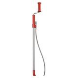 RIDGID 59802 K-6DH Hybrid Toilet Snake Auger with 6' Heavy-Duty Drop Head Tri-Wrap Cable, Manual or Cordless Drill Operated Plumbing Toilet Drain Snake Auger RIDGID 59802 K-6DH Hybrid Toilet Snake Auger with 6' Heavy-Duty Drop Head Tri-Wrap Cable, Manual or Cordless Drill Operated Plumbing Toilet Drain Snake Auger