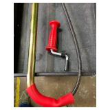 RIDGID 59802 K-6DH Hybrid Toilet Snake Auger with 6' Heavy-Duty Drop Head Tri-Wrap Cable, Manual or Cordless Drill Operated Plumbing Toilet Drain Snake Auger RIDGID 59802 K-6DH Hybrid Toilet Snake Auger with 6' Heavy-Duty Drop Head Tri-Wrap Cable, Manual or Cordless Drill Operated Plumbing Toilet Drain Snake Auger