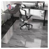 Chair Mat for Carpet, 46' x 60' Desk Chair Mat for Carpeted Floors, Non-Slip Office Vinyl Mat for Carpet with Studded, Easy Glide Heavy Duty Floor Protector Mat for Home Office, Clear Chair Mat for Carpet, 46' x 60' Desk Chair Mat for Carpeted Floors, Non-Slip Office Vinyl Mat for Carpet with Studded, Easy Glide Heavy Duty Floor Protector Mat for Home Office, Clear