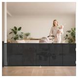 120 inch Retractable Baby Gates 42 inch Tall, Retractable Gate with Reinforced Strip Design to Prevent Crawling Through, 10 FT Extra Wide Retractable Dog Gate for Indoor/Outdoor 120 inch Retractable Baby Gates 42 inch Tall, Retractable Gate with Reinforced Strip Design to Prevent Crawling Through, 10 FT Extra Wide Retractable Dog Gate for Indoor/Outdoor