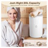 20L Luxury Towel Warmer Gift-Ready Box, Dual Heat, 30/60/90 Min Presets, Stainless Steel Interior, Tip-Over Auto Shut-Off, Includes 12 Fragrance Discs, Perfect Spa Gift for Home & Bathroom 20L Luxury Towel Warmer Gift-Ready Box, Dual Heat, 30/60/90 Min Presets, Stainless Steel Interior, Tip-Over Auto Shut-Off, Includes 12 Fragrance Discs, Perfect Spa Gift for Home & Bathroom