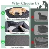 Dog Booster Car Seat for Small Medium Dogs, 6 Inches Memory Foam Elevated Dog Pet Car Bed up to 45 lbs with 2 Safety Belts, Leakproof, Detachable and Washable (Black). Dog Booster Car Seat for Small Medium Dogs, 6 Inches Memory Foam Elevated Dog Pet Car Bed up to 45 lbs with 2 Safety Belts, Leakproof, Detachable and Washable (Black).