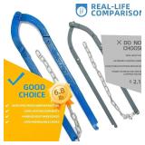 Fence Wire Repair Tool - 6.8lb Heavy-Duty Barbed Wire Repair Tool, Corrosion-Resistant Iron Build, Fits Electric, Horse, Mesh Fencing Fence Wire Repair Tool - 6.8lb Heavy-Duty Barbed Wire Repair Tool, Corrosion-Resistant Iron Build, Fits Electric, Horse, Mesh Fencing