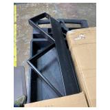 1 Pack Steel Stair Step Riser - 4 Step for Deck Height 35 Inches Stair Stringer for Outdoor Wooden Tread 1 Pack Steel Stair Step Riser - 4 Step for Deck Height 35 Inches Stair Stringer for Outdoor Wooden Tread