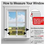 Lotus & Windoware Cordless, 2 Inch Faux Wood Blind, 34' Wide x 60' Long, Window Blinds, Blinds & Shades, Blinds for Indoor Windows, Embossed, Bright White Lotus & Windoware Cordless, 2 Inch Faux Wood Blind, 34' Wide x 60' Long, Window Blinds, Blinds & Shades, Blinds for Indoor Windows, Embossed, Bright White
