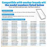 ARLBA Upgraded 34'x21' W10714545 Refrigerator Freezer Door Gasket Part Compatble with Kitchen Aid,Kenmore and Whirlpool Refrigerator Freezer Door Gasket Seal W10164045 W10714545 APS11757265 AP6023917 ARLBA Upgraded 34'x21' W10714545 Refrigerator Freezer Door Gasket Part Compatble with Kitchen Aid,Kenmore and Whirlpool Refrigerator Freezer Door Gasket Seal W10164045 W10714545 APS11757265 AP6023917
