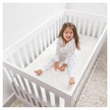 Retails for $250! HALO DreamWeave Crib & Toddler Mattress - 100% Breathable Mattress and Core, Dual Sided 2-Stage Design, Machine Washable Cover, Hypoallergenic, Open Strand Polymer Core, Greenguard C Retails for $250! HALO DreamWeave Crib & Toddler Mattress - 100% Breathable Mattress and Core, Dual Sided 2-Stage Design, Machine Washable Cover, Hypoallergenic, Open Strand Polymer Core, Greenguard C