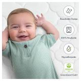 Retails for $250! HALO DreamWeave Crib & Toddler Mattress - 100% Breathable Mattress and Core, Dual Sided 2-Stage Design, Machine Washable Cover, Hypoallergenic, Open Strand Polymer Core, Greenguard C Retails for $250! HALO DreamWeave Crib & Toddler Mattress - 100% Breathable Mattress and Core, Dual Sided 2-Stage Design, Machine Washable Cover, Hypoallergenic, Open Strand Polymer Core, Greenguard C