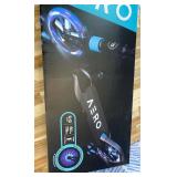 Aero Big Wheels Kick Scooter for Kids 6+, Teens & Adults | Light Up Wheels, Hand Brake, Rubber Deck Mat & Shock Absorption | Foldable & Height Adjustable Aero Big Wheels Kick Scooter for Kids 6+, Teens & Adults | Light Up Wheels, Hand Brake, Rubber Deck Mat & Shock Absorption | Foldable & Height Adjustable