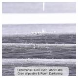 Persilux Blackout Cordless Zebra Blinds for Windows (35' W x 64' H, Dark Grey) with Upgraded Cassette Free-Stop Dual Layers Sheer Roller Shades for Home and Office Persilux Blackout Cordless Zebra Blinds for Windows (35' W x 64' H, Dark Grey) with Upgraded Cassette Free-Stop Dual Layers Sheer Roller Shades for Home and Office