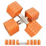 15LB 20LB 40LB 50LB Adjustable Dumbbell Set Free Weights Dumbbells Set for Women Men Hand Weights Sets Adjust Dumbbell Weight Sets for Home Gym Exercise Workout Strength Training Equipments 15LB 20LB 40LB 50LB Adjustable Dumbbell Set Free Weights Dumbbells Set for Women Men Hand Weights Sets Adjust Dumbbell Weight Sets for Home Gym Exercise Workout Strength Training Equipments