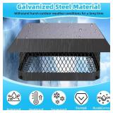 Chimney Cap Chimney Cover,Fireplace Chimney Caps for Outside 9'x13',Chimney Flue Cover Chimney Rain Cap,Roof Rain Guard Chimney Top Protector Cover Chimney Exhaust Vent Cap for Clay Flue Tile Chimney Chimney Cap Chimney Cover,Fireplace Chimney Caps for Outside 9'x13',Chimney Flue Cover Chimney Rain Cap,Roof Rain Guard Chimney Top Protector Cover Chimney Exhaust Vent Cap for Clay Flue Tile Chimney
