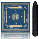 Mahjong Mat Noise Reducing with Rules, 33.5x33.45 Inch Non-Slip American Mah Jongg Table Set Cover with Travel Bags, Thanksgiving Party Poker Card Games Board Waterproof, 2025 Version. Mahjong Mat Noise Reducing with Rules, 33.5x33.45 Inch Non-Slip American Mah Jongg Table Set Cover with Travel Bags, Thanksgiving Party Poker Card Games Board Waterproof, 2025 Version.
