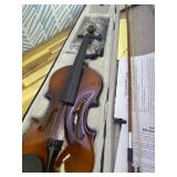MUSTAR Violin, 4/4 Violin for Beginners, Classic Violin 4/4 Full Set with Bow, Rosins, Hard Case, Mute, Fingerboard Stickers, Shoulder Rest, Beginner KIt for Adults,Kids MUSTAR Violin, 4/4 Violin for Beginners, Classic Violin 4/4 Full Set with Bow, Rosins, Hard Case, Mute, Fingerboard Stickers, Shoulder Rest, Beginner KIt for Adults,Kids