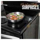 Linda s Essentials Stove Gap Covers Stainless Steel (2 Pack), 316 Stainless Steel Stove Gap Covers Heat Resistant Oven Gap Filler Seals Spaces Between Stovetop and Counter (23.4 Inches, Black (Steel)) Linda s Essentials Stove Gap Covers Stainless Steel (2 Pack), 316 Stainless Steel Stove Gap Covers Heat Resistant Oven Gap Filler Seals Spaces Between Stovetop and Counter (23.4 Inches, Black (Steel))