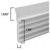 Retails for $114! DuraSeal Garage Door Weather Stripping Kit, Black 34 ft - Side & Top Seal for 2 Track - Durable PVC, Nails Included - Made in USA Retails for $114! DuraSeal Garage Door Weather Stripping Kit, Black 34 ft - Side & Top Seal for 2 Track - Durable PVC, Nails Included - Made in USA